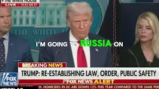 Trump Thinks Alaska Is 'Russia' In Confused Press Conference