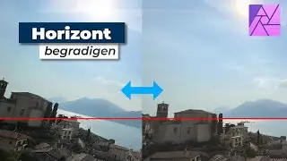 Schiefe Bilder RETTEN! | Horizont begradigen | Affinity Photo Tutorial (Deutsch)
