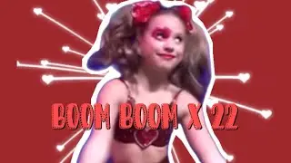 Boom Boom X 22 read desc!! #dancemoms #realitytvshow #dance #mackenzieziegler