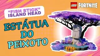 LEGO FORTNITE - Visite uma ESTATUA DO PEIXOTO (Visit a 