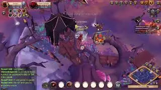 #albiononline   #albionmists  Dual Sword mist PVP  against Mist Piercer   Brimstone staff   Warbow