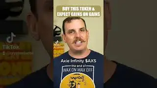 Axie Infinity COMEBACK! $AXS buying strategy