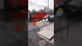 TEMPORAL EM PIABETA MAG&Eacute; RJ 😱🌨️🙌🏿🙏🏿#shorts#shoetsvideo#temporal#chuva#natureza 🙏🏿
