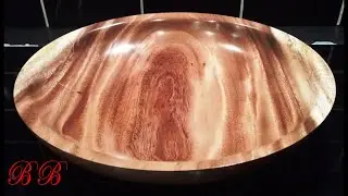 A 15 inch Acacia bowl to test the new Supernova 2 chuck / Wood Turning