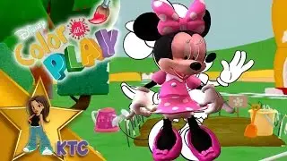 ★ Disney Color and Play - Minnie`s Garden (Creative Coloring Game for Kids)