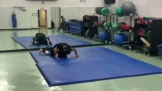 Wrestling Ameer the Alpha Dawg for real