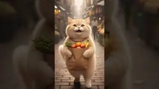 Super Cat saved old lady from dieing because of hunger 😖