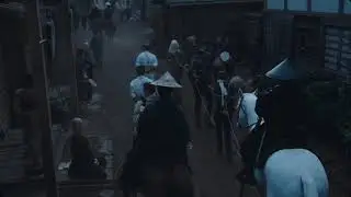 Shogun World Mirror Robbery Scene / Paint It Black Japanese rendition