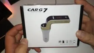 CAR G7 Bluetooth FM tuner MP3 player phone charger ... thing