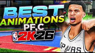 BEST BIGMAN ANIMATIONS (6'10 and UP) ON NBA 2K26 DUNKS, POST-MOVES AND MORE