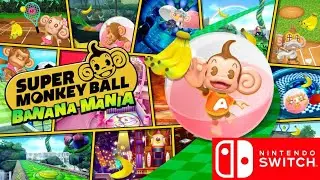 Super Monkey Ball Banana Mania Nintendo Switch Gameplay 1080p HD (No Commentary)