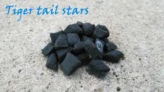 How to make tiger tail firework stars |EASY