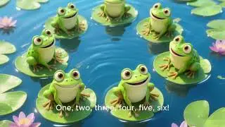 COUNTING 1-10 WIHT JUMPING FROGS