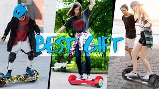 SISIGAD Hoverboard Smart Self Balancing Scooter,Hoverboard with Built-in Bluetooth Speaker and .....