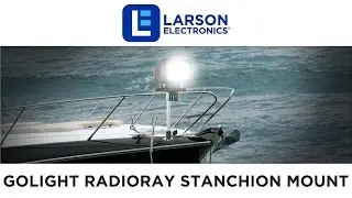Golight Radioray 2110 Wireless Remote Control Spotlight - Stanchion Mount