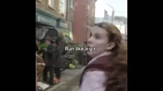 &ldquo;Run like a girl!&rdquo; &ldquo;Run like a guy!&rdquo; Run for your life.
