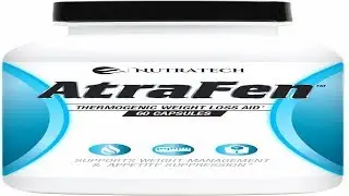 Nutratech Atrafen Powerful Fat Burner and Appetite Suppressant Diet Pill System for Fast Weight Loss