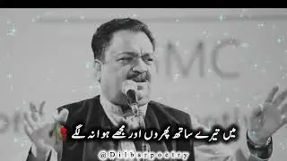 Tumko pehli mohabbat ki baddua na Lage abbas tabish poetry🥀@DilbarPoetry 