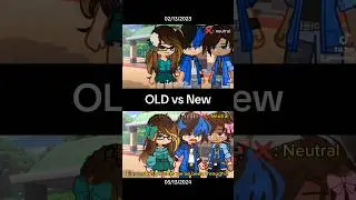 Old 🆚 New 🌊Ocean Blue Eyes✨ Meme COMPARISON // Aphmau // #gacha #gachaclub #gachatrend #shorts
