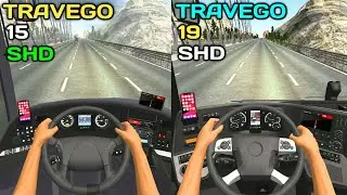 MB TRAVEGO 19 SHD VS MB TRAVEGO 15 SHD | BUS SIMULATOR : ULTIMATE