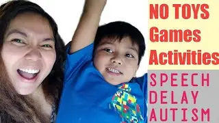 Without Toys GAMES & ACTIVITIES for KIDS with SPEECH DELAY (TAGALOG)| Mrs Lucas Vlog