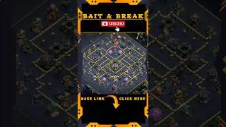 Th17 best legend league base used for 6000+ trophies #legendleague #clashofclans #shorts