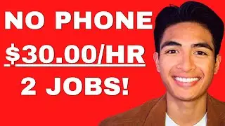 [URGENT] 2 Non Phone Work From Home Jobs $30/Hr Hiring Now!