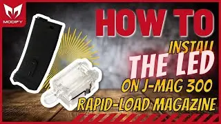 【Tutorial】How to install the LED on J-Mag 300 rapid-load magazine?