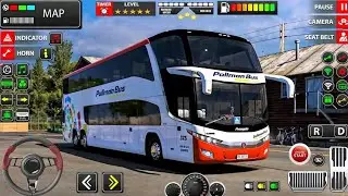 City Bus Games Simulator 3D 🚍 | Realistic Bus Driving Gameplay | Indian Bus Driving | Heavy Traffic 