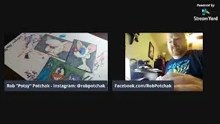 Potsy LIVE Sketch Card Drawing and possible Giveaway