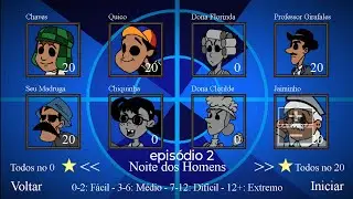 Segundo episódio da série nome: noite dos homens (Chaves nightmare)