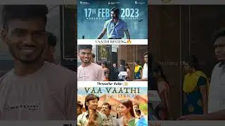 Vaathi Public Review | Dhanush | GV Prakash | Venkat Atluri | #vaathi #dhanush