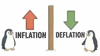 Inflation vs Deflation Explained by Penguins| Economics Made Simple