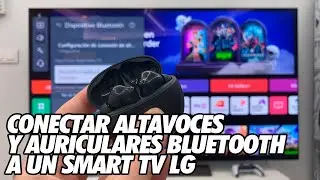 Conectar Auriculares y Altavoces Bluetooth a un Smart TV LG 2025