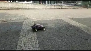Homemade RC beetle with pocket bike motor 49 cc