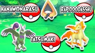 Choosing Random Pokemon Starters in Japanese Then We Battle!