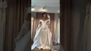 Trying on Vivienne Westwood WEDDING DRESSES