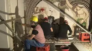 L’artista eslovè Marko Rupnik ha creat un conjunt de mosaics a la Cova de Manresa