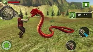 Dinosaur Simulator  Games- Anaconda Furious Simulator Attack - Snake Gameplay Simulator