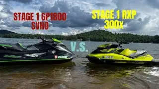 GP1800R SVHO STAGE 1 VS RXP 300X STAGE 1