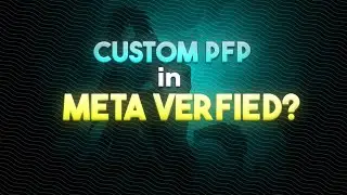 How to Add Custom Profile Picture on Meta Verified Account | Instagram PFP Trick 2025
