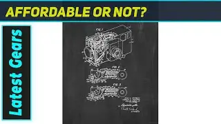 The Best Photographic Camera Patent Print Chalkboard (24x30) M12092