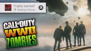 THE DARKEST SHORE - FULL BOSS FIGHT - EASTER EGG (Start To Finish) & Making History Trophy (ZOMBIES)