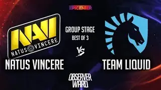 Natus Vincere vs Team Liquid | Epicenter Moscow | 07.06.2017 | RU Highlights