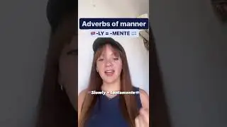 Adverbs of manner