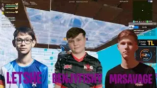 Letshe vs Benjyfishy vs Mrsavage Legendary build fight to see who is the best