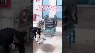 #construction waste recycling #construction waste crusher #smallBox crusher construction #machine