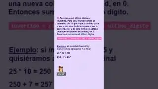 Algoritmo para invertir un número entero, paso a paso