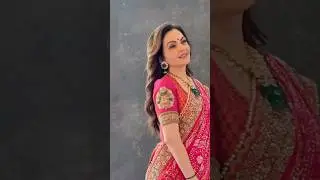 Nita Ambani in Classical Saree Elegance ✨ | Timeless Grace & Tradition