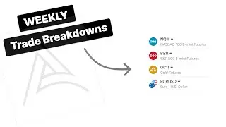 Weekly Trades Breakdown | My First YouTube Video